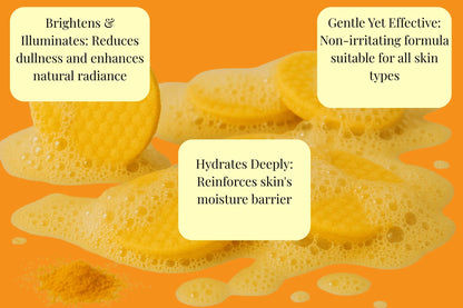 Luxe Turmeric & Kojic Acid Cleansing Pads - Turimere