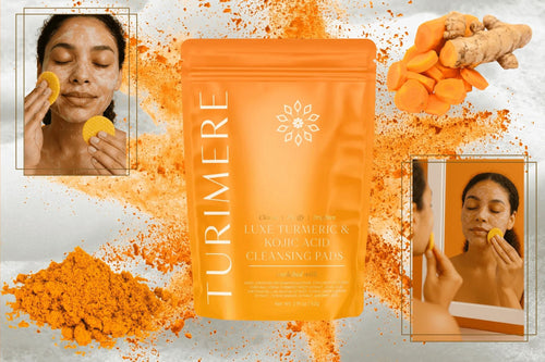 Luxe Turmeric & Kojic Acid Cleansing Pads - Turimere